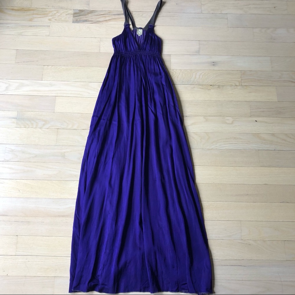 Tea & Honey silk maxi dress